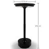 Tragbare LED-Tischlampe – USB-wiederaufladbar – Yurea image 7