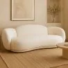 Gebogenes Sofa Mit Weißem Bouclé-Bezug – Modernes Und Elegantes Design - Sorela image 7