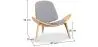 Designer-Sessel - Skandinavischer Sessel - Stoffbezug - Lucy image 7