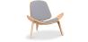 Designer-Sessel - Skandinavischer Sessel - Stoffbezug - Lucy image 7