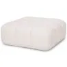 Modularer Pouf Gepolstert Mit Bouclé-Stoff - Modernes Design – Kombinierbar Mit Modularsofa Bianca image 7