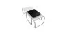 Set aus 2 stapelbaren Couchtischen - Holz und Stahl - Lacky image 7