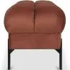 Chesterfield Stil Bank gepolstert in Samt mit Eisenbeinen - Hamptons image 7