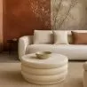 Moderner Ottoman Mit Stauraum Gepolstert Mit Bouclé-Stoff Multifunktional Als Couchtisch - Dass image 7