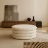 Moderner Ottoman Mit Stauraum Gepolstert Mit Bouclé-Stoff Multifunktional Als Couchtisch - Dass image 7