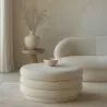 Moderner Ottoman Mit Stauraum Gepolstert Mit Bouclé-Stoff Multifunktional Als Couchtisch - Dass image 7