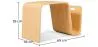 Beistelltisch - Design Zeitschriftenhalter - Holz - Audrey image 7
