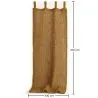 Schatten Vorhang Markise Kokosfaser 2,1x1M – 100% Natürliche Sonnensegel image 7