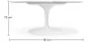 Runder Esstisch aus Marmor - 90cm - Tuli image 7