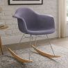 Schaukelstuhl Modern Stoff Gepolstert – Nordic Stil - Nordika image 7