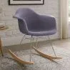 Schaukelstuhl Modern Stoff Gepolstert – Nordic Stil - Nordika image 7