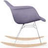 Schaukelstuhl Modern Stoff Gepolstert – Nordic Stil - Nordika image 7