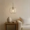 Moderne Pendelleuchte aus Glas - Verstellbares Kabel - Dewers image 7