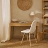 Esszimmerstuhl skandinavisch gepolstert in Bouclé – Esszimmer oder Schreibtisch - Skögur image 7