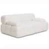 Modulares Sofa Gepolstert in Bouclé Stoff – 2/3 Sitzer – Bianca image 7