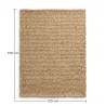 Teppich Natürliche Kokosfaser 170x120 cm – Innen- & Außenbereich – Mahou image 7