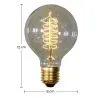 Vintage Edison-Glühbirne - Spiral image 7
