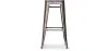 Industriedesign Barhocker - Holz & Stahl - 76cm - Stylix image 7