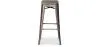 Industriedesign Barhocker - Holz & Stahl - 76cm - Stylix image 7