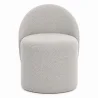 Hocker Niedrig Rund – Gepolsterter Sitz mit Rückenlehne – Yaby image 7