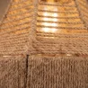 Pendelleuchte Naturseil und Metall – Boho-Stil – Handgefertigtes Design – Lorena image 7