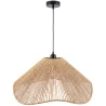 Pendelleuchte Naturseil Boho-Stil – Handgefertigter Naturfaser Lampenschirm - Lunah image 7