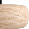 Pendelleuchte für die Decke – Holz & Travertin – Marguerite image 7