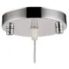 Kugelförmige Deckenleuchte - Pendelleuchte aus verchromtem Metall - 40cm - Speculum image 7