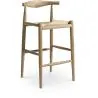 Boho Bali Design Barhocker - Holz - 75cm - Elb image 7