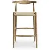 Boho Bali Design Barhocker - Holz - 75cm - Elb image 7