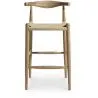 Boho Bali Design Barhocker - Holz - 75cm - Elb image 7