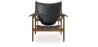 Design-Sessel mit Armlehnen - Holz und Leder - Captain image 7