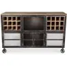 Weinschrank mit Rollen - Industriedesign - Avara image 7