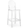 Barhocker mit Rückenlehne - Transparentes Design - 65cm - Victoria Queen image 7