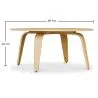 Runder Holz-Couchtisch - Ply image 7
