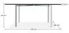 Quadratischer Couchtisch - Glas - 19mm - Town image 7