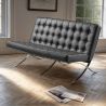 Sofa mit Lederbezug - 3-Sitzer - Town image 7