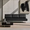 Schlafsofa mit Lederbezug - 3-Sitzer - Kart image 7