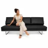 Schlafsofa mit Lederbezug - 3-Sitzer - Kart image 7