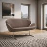 Gekrümmtes 2-Sitzer Sofa - Stoffbezug - Svin image 7