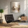  Design-Sessel - Bezogen mit Leder - Town image 7