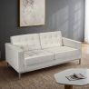 Sofa mit Lederbezug - 2-Sitzer - Konel image 7