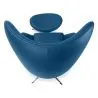  Eier-Design Sessel mit Fußstütze - Bezug aus Kunstleder - Brave image 7