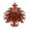 Deckenlampe - Hängeleuchte im Artischocken-Design aus Bronze - Groß - Atrich image 7