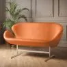 Gekrümmtes Sofa - Kunstlederbezug - 2-Sitzer - Svin image 7