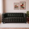 Sofa mit Kunstlederbezug - 2-Sitzer - Nubus image 7