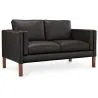 Sofa mit Lederbezug - 2-Sitzer - Mordecai image 7