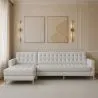 Design-Chaiselongue - Polsterung in Polipiel - Nova image 7