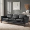 Sofa mit Lederbezug - 3-Sitzer - Menache image 7