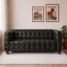 Sofa mit Lederbezug - 2-Sitzer - Nubus image 7